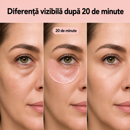 Diferență vizibilă după 20 de minute cu plasturii PureSkin