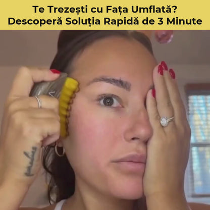 Perie PureBrush pentru fața umflată – soluția rapidă de 3 minute
